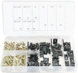 170 Pieces of U-Clips & Screws Kit Set - PKTool