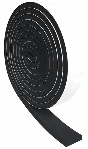 Tape Weatherstrip Foam Black 6mm X 6mm X 2m - Pro-Kit