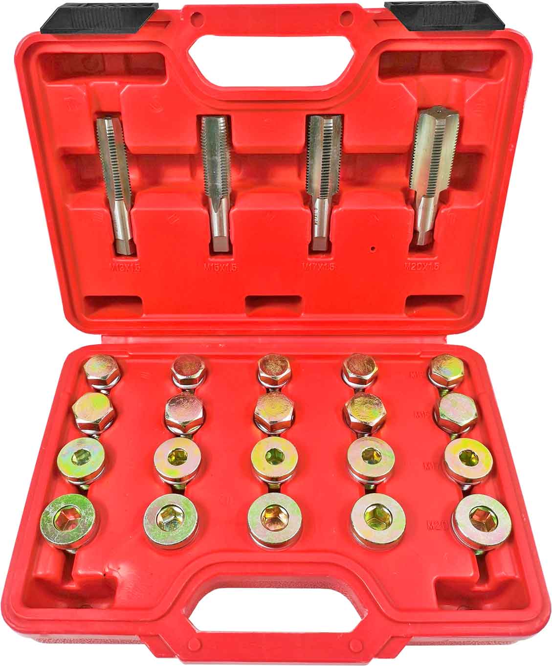 Sump Plug Thread Repair Kit 64 Pieces - PKTool