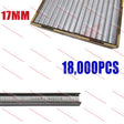 18,000pcs 17MM Fence Ringer Galfan Galvanised Pneumatic Air C17 Hog Ring C Clip RINGER-001 - Machter