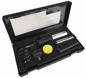 Multi Function Soldering Tool Kit 9 Piece With Solder - Tool King