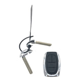 Smart Remote Key Shell Case 3 Button Replacement Fit For LDV T60 With Metal Key RKS-LDV001 - Machter