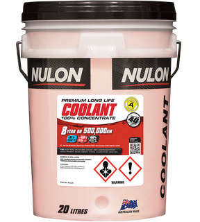 Red Premium Long Life Coolant 100% Concentrate - Nulon 20L