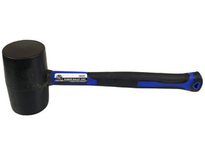 Rubber Mallet with Fibreglass Handle 24oz 680g - Tool King