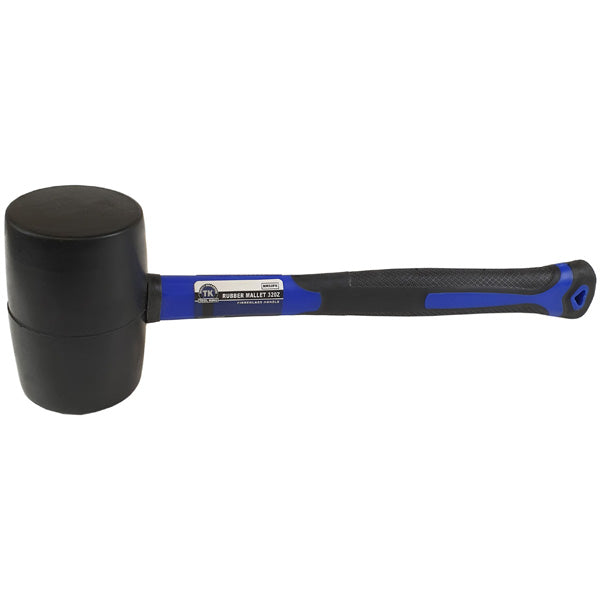 Rubber Mallet with Fibreglass Handle 32oz 908g - Tool King | Universal Auto Spares