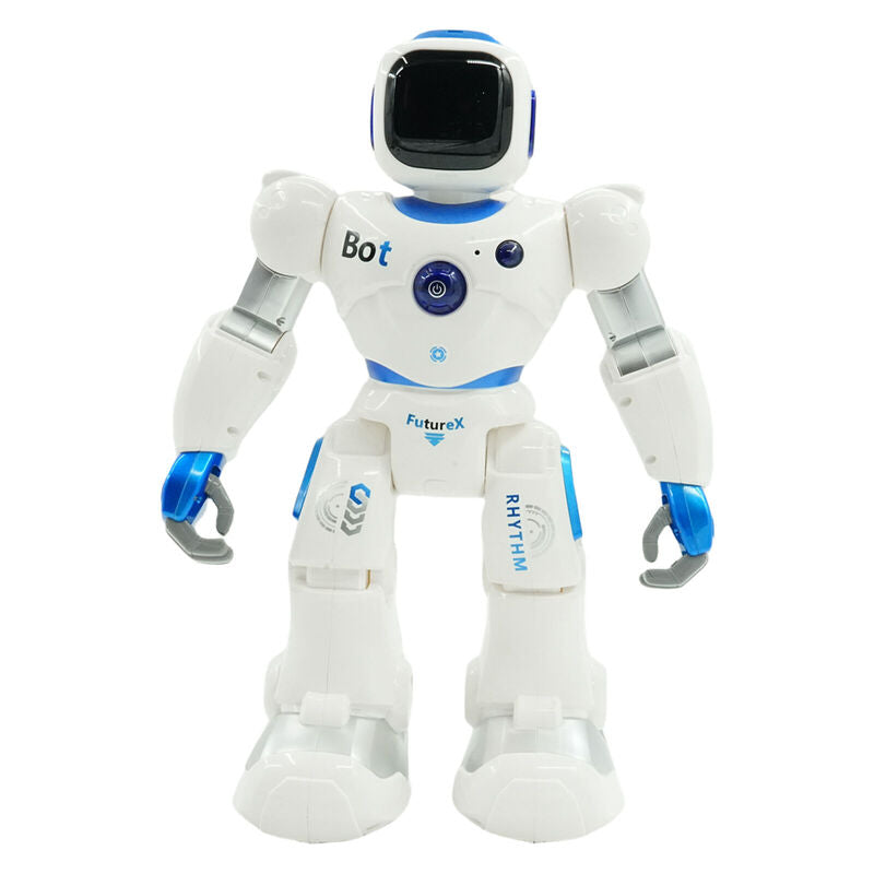 Remote Control Robotic Toys Blue Smart RC Robot Toy Talking Dancing Robots for Kids perfect gift Christmas ROBOT-001 - Machter