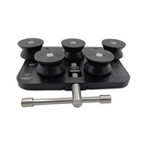 Tube Straightener Tool Portable Black Aluminum Alignment Device Fit For 3/16"-1" Steel Tube ROLLER-003 - Machter