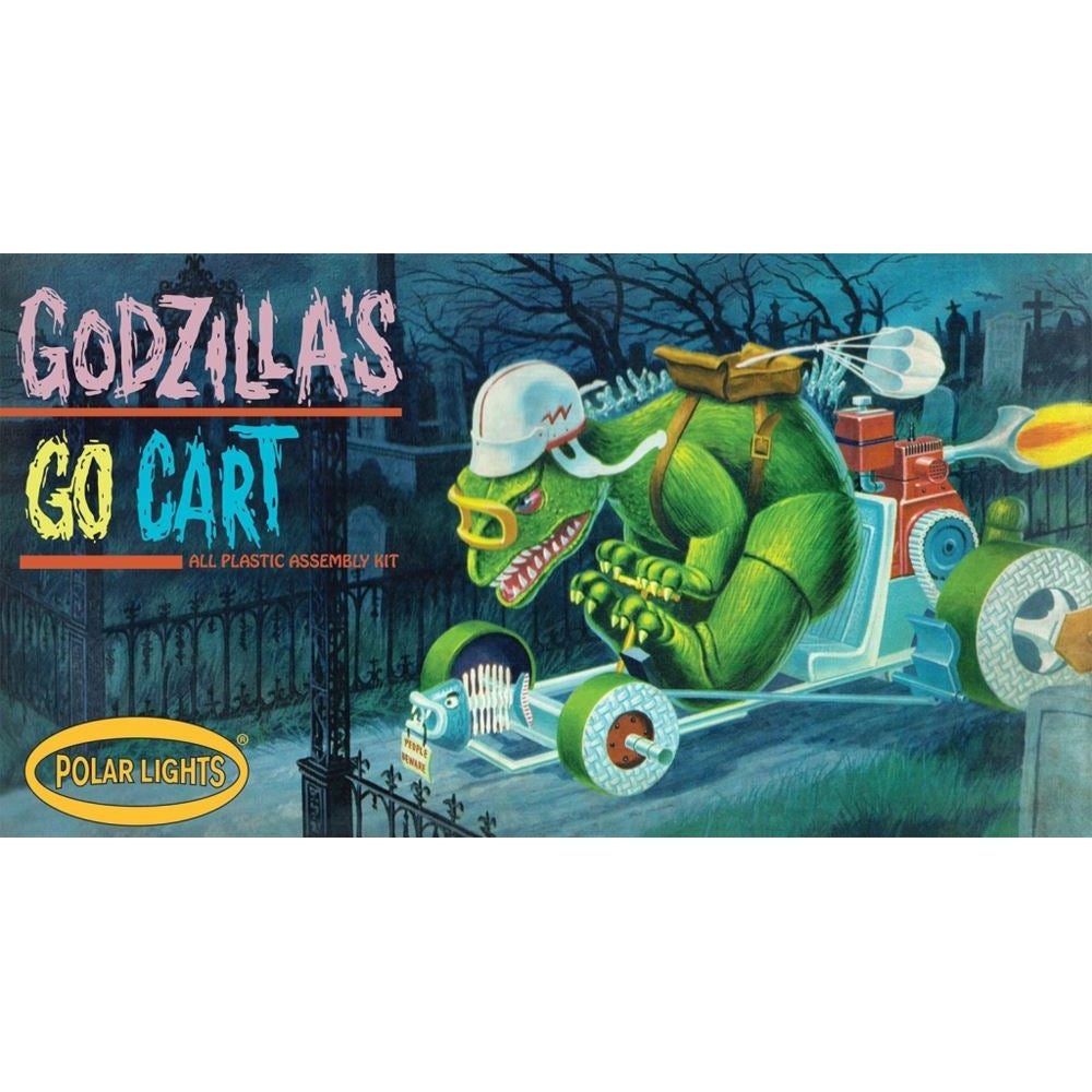 Godzilla's Go Cart Plastic Model Kit 1:350 Scale Collectible - Diecast Models