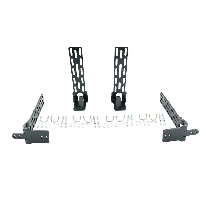 4 x Long Awning "L" Bracket Fit For 180 & 270 Awnings Powder Coated Steel RRB-006-4PCS - Machter
