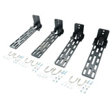 4 x Long Awning "L" Bracket Fit For 180 & 270 Awnings Powder Coated Steel RRB-006-4PCS - Machter