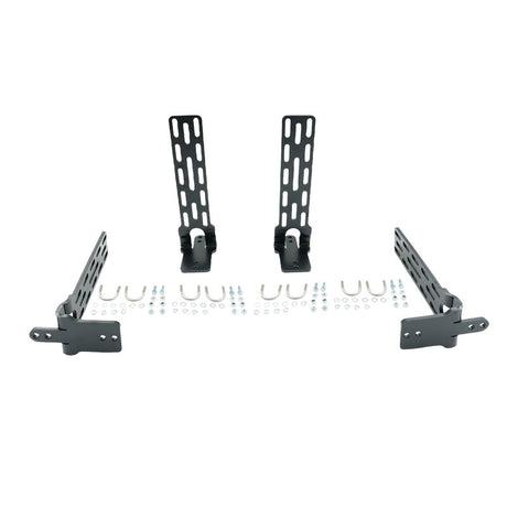 4 x Long Awning "L" Bracket Fit For 180 & 270 Awnings Powder Coated Steel - Machter