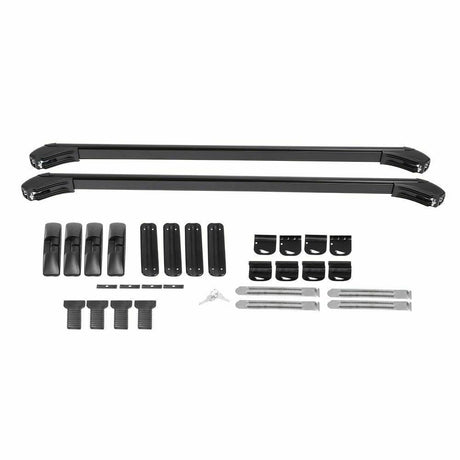 Aluminium Roof Rack Cross bar Fit For Holden Rodeo DX RA Series 03-08 2.4L Dual Cab - Machter