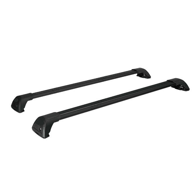 Black Aerodynamic Cross Bar Roof Rack Fit For Ford Territory 2004 - 2016 Lockable RRCB-008BLACK - Machter