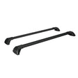 Black Aerodynamic Cross Bar Roof Rack Fit For Ford Territory 2004 - 2016 Lockable RRCB-008BLACK - Machter