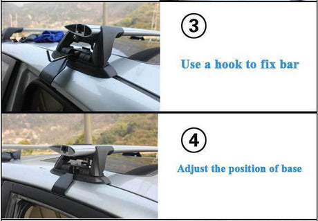 Roof Rack Aluminum Fit For Mitsubishi Lancer 2007-2018 Sedan And Hatchback RRCB-012 - Machter