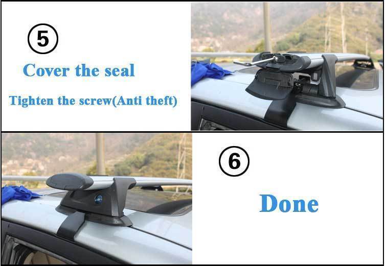 Roof Rack Aluminum Fit For Mitsubishi Lancer 2007-2018 Sedan And Hatchback RRCB-012 - Machter