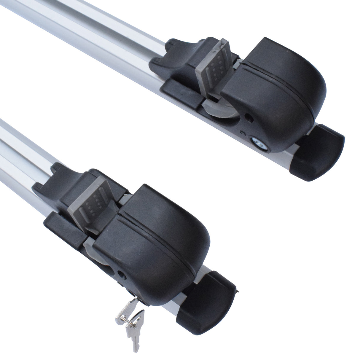 1350mm Universal Aluminium Alloy Roof Racks Cross Bars Lockable Car Top Rack New RRCB-016 - Machter