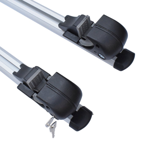 1350mm Universal Aluminium Alloy Roof Racks Cross Bars Lockable Car Top Rack New - Machter