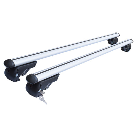 1350mm Universal Aluminium Alloy Roof Racks Cross Bars Lockable Car Top Rack New - Machter