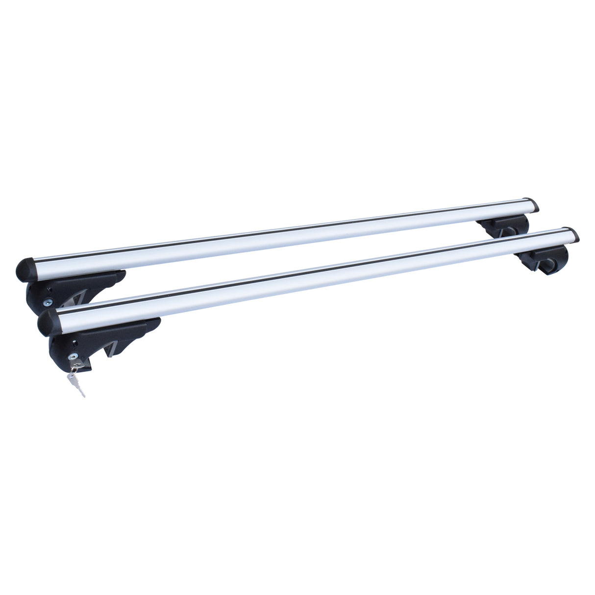 1350mm Universal Aluminium Alloy Roof Racks Cross Bars Lockable Car Top Rack New RRCB-016 - Machter