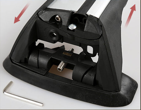 Aluminum Alloy Roof Rack Cross Bar Fit For Toyota HiLux RZN149R Corolla ZZE122R For Honda Jazz - Machter
