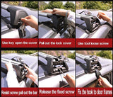 Aluminum Alloy Roof Rack Cross Bar Fit For Toyota HiLux RZN149R Corolla ZZE122R For Honda Jazz RRCB-018 - Machter