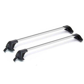 2x Silver NEW Aerodynamic Cross bar / Roof Rack Fit For Mitsubishi Triton 2006-2015 RRCB-027 - Machter
