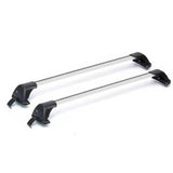 2x Silver NEW Aerodynamic Cross bar / Roof Rack Fit For Mitsubishi Triton 2006-2015 RRCB-027 - Machter