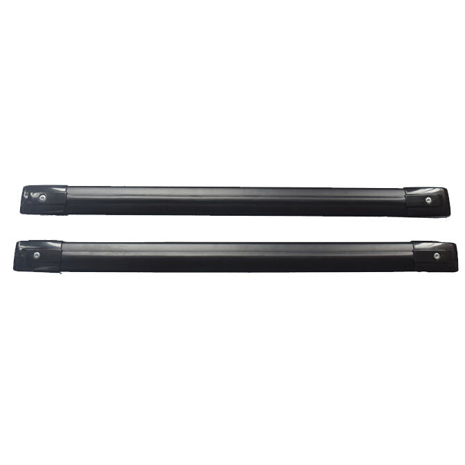 BLACK Cross bars Roof Racks Fit For 1999-On Mitsubishi Pajero With Keys 280KG RRCB-037 - Machter
