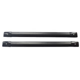 BLACK Cross bars Roof Racks Fit For 1999-On Mitsubishi Pajero With Keys 280KG RRCB-037 - Machter