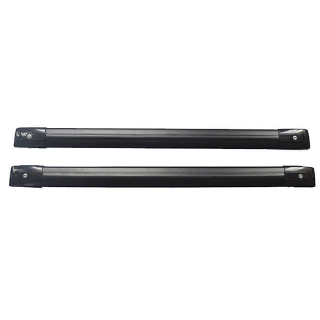 BLACK Cross bars Roof Racks Fit For 1999-On Mitsubishi Pajero With Keys 280KG RRCB-037 - Machter