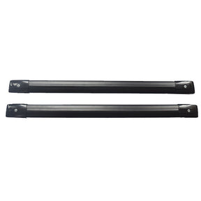BLACK Cross bars Roof Racks Fit For 1999-On Mitsubishi Pajero With Keys 280KG RRCB-037 - Machter