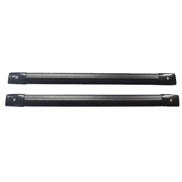 BLACK Cross bars Roof Racks Fit For 1999-On Mitsubishi Pajero With Keys 280KG RRCB-037 - Machter