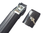 BLACK Cross bars Roof Racks Fit For 1999-On Mitsubishi Pajero With Keys 280KG RRCB-037 - Machter