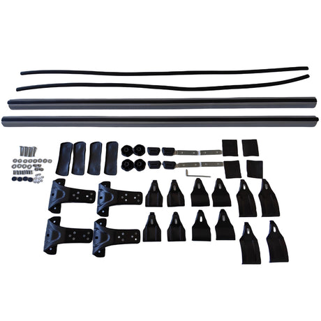 1450mm Roof Racks Aluminium Adjustable Cross Bars Fit For Toyota Hilux Landcruiser For Ford Ranger Falcon For Mitsubishi Triton - Machter
