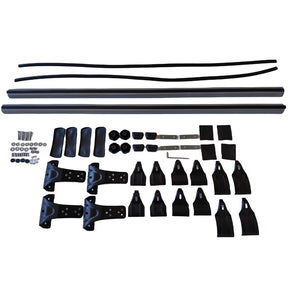 1450mm Roof Racks Aluminium Adjustable Cross Bars Fit For Toyota Hilux Landcruiser For Ford Ranger Falcon For Mitsubishi Triton RRCB-041 - Machter