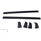 Set of Black Cross Bar Roof Rack Side Rail Fit For Jeep Wrangler JK 2007-2018 RRCB-JK001 - Machter