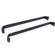 Set of Black Cross Bar Roof Rack Side Rail Fit For Jeep Wrangler JK 2007-2018 RRCB-JK001 - Machter
