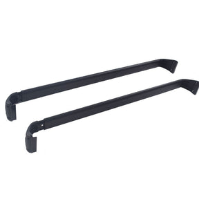Set of Black Cross Bar Roof Rack Side Rail Fit For Jeep Wrangler JK 2007-2018 RRCB-JK001 - Machter