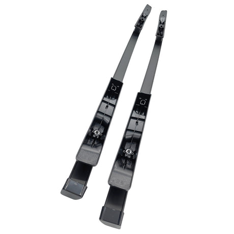 Black Aluminium Roof Rails Fit For Mitsubishi Triton MR MQ 2018-2023 RRCB-MB001 - Machter