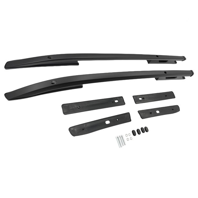 Black Aluminium Roof Rails Fit For Mitsubishi Triton MR MQ 2018-2023 RRCB-MB001 - Machter