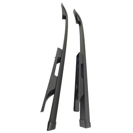Black Aluminium Roof Rails Fit For Mitsubishi Triton MR MQ 2018-2023 RRCB-MB001 - Machter