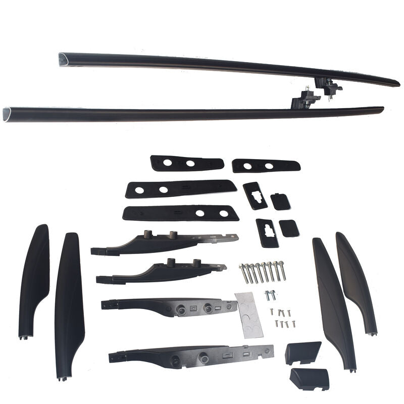 Black Roof Rails Fit For Nissan Patrol Y62 Series 2010-2023 RRCB-NS001 - Machter
