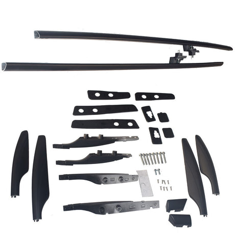 Black Roof Rails Fit For Nissan Patrol Y62 Series 2010-2023 RRCB-NS001 - Machter