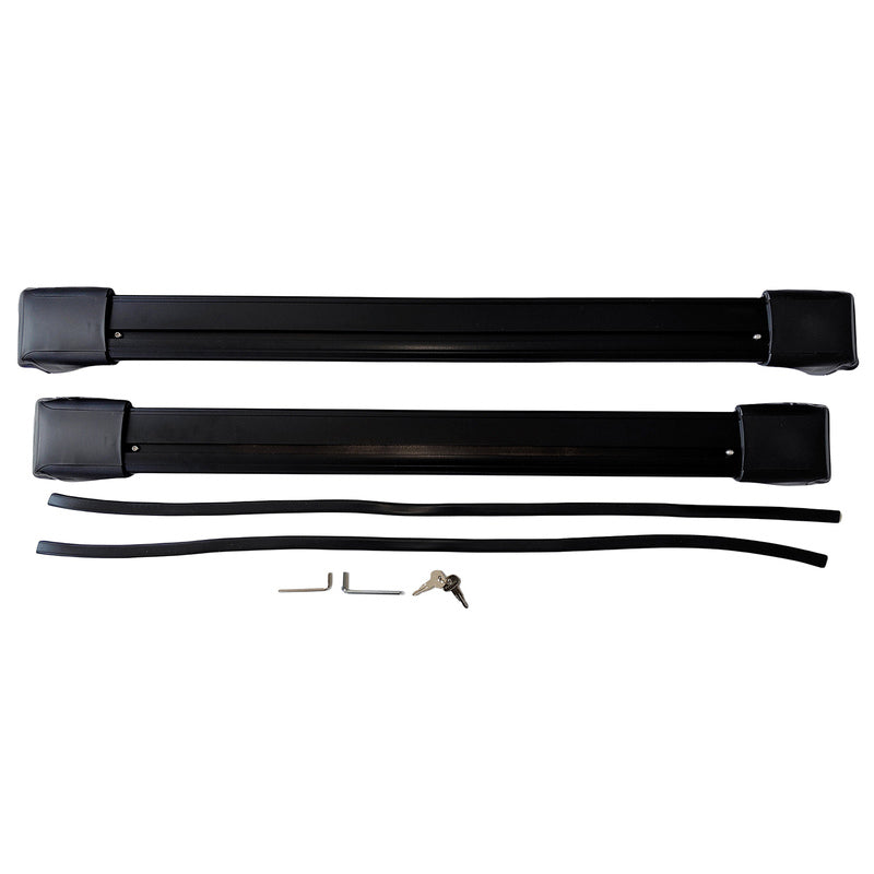 Black Aluminium Alloy Lockable Roof Rack Cross Bar Fit For Subaru Crosstrek 2023-2024 RRCB-SB002 - Machter