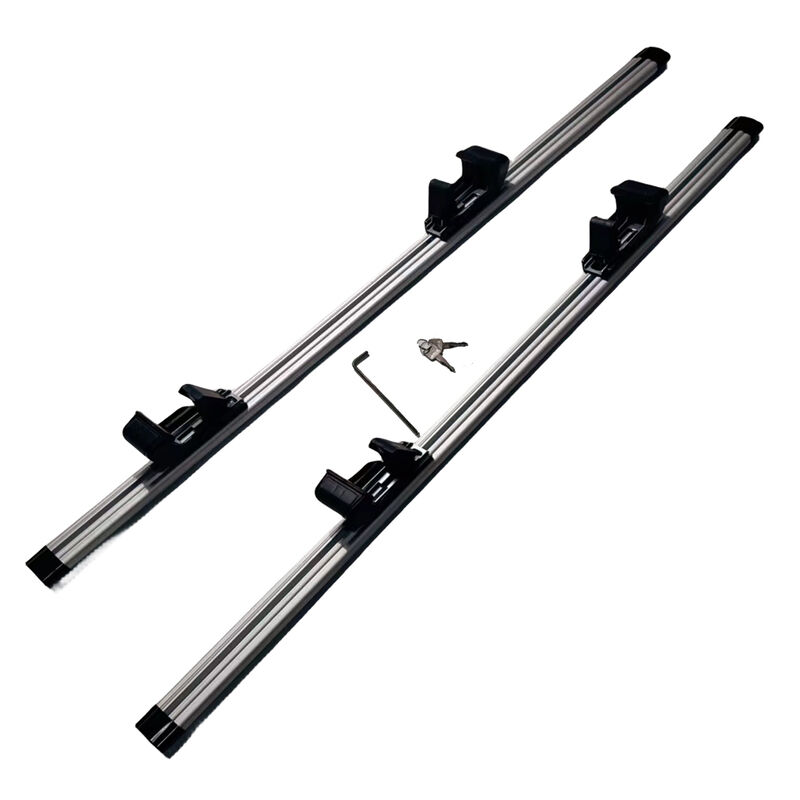 2 x Aluminum Cross Bars With Raised Roof Rail Fit For Toyota RAV4 2000-2005/2013-2019 RRCB-TA001 - Machter