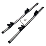 2 x Aluminum Cross Bars With Raised Roof Rail Fit For Toyota RAV4 2000-2005/2013-2019 RRCB-TA001 - Machter