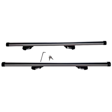 2 x Aluminum Cross Bars With Raised Roof Rail Fit For Toyota RAV4 2000-2005/2013-2019 - Machter