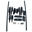 Pair Roof Rail Racks Aluminum Fit For Toyota RAV4 ACA33 ACA38 GSA33 2.4L 2AZFE 2006-2012 RRCB-TA002 - Machter