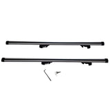 Car Universal Bar Roof Racks Fit For Toyota Landcruiser 100 200 300 Series 03/1998-2021 Great Wall Cannon 2020-2023 RRCB-TA003 - Machter